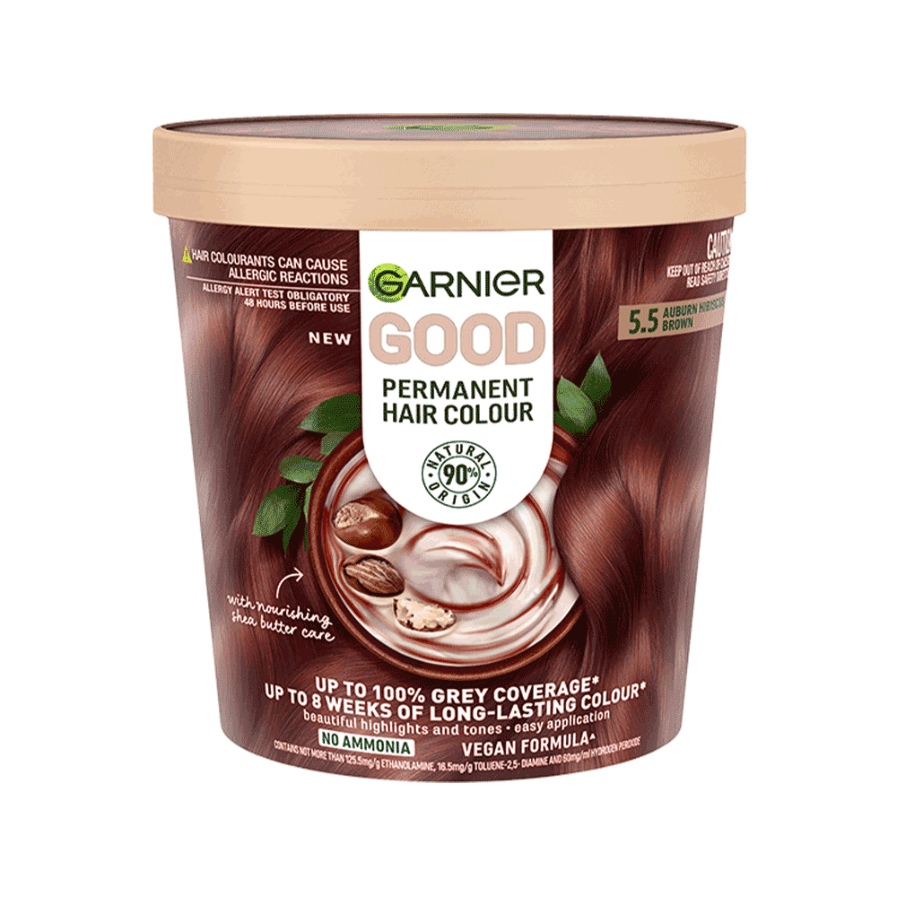 GOOD 5.5 Auburn Hibiscus Brown - Auburn Brown Hair Dye